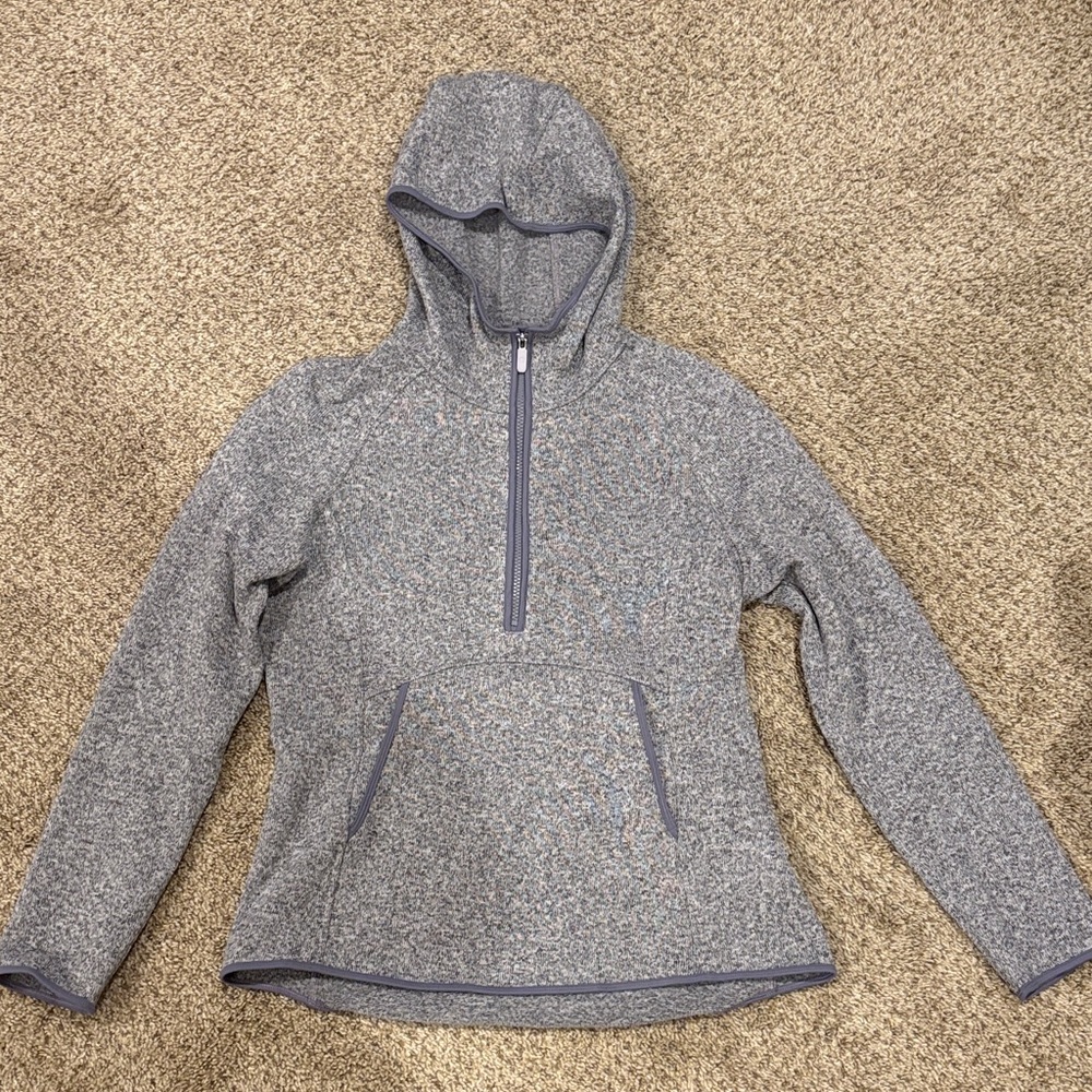 lululemon athletica Gray Hoodie Sweatshirt